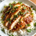 Caramelised Soy Chicken in Garlic Ginger Broth with Rice: An Incredible Comfort Meal