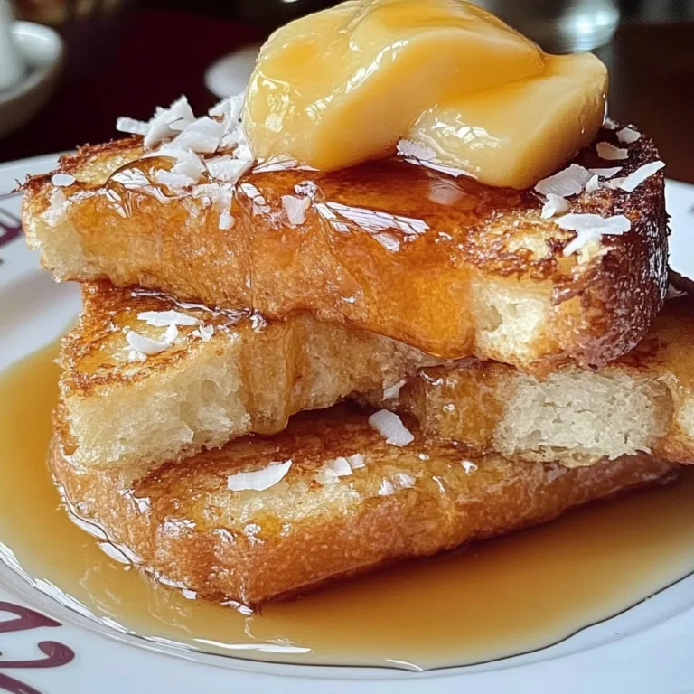 Coconut Crusted French Toast