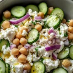 Cottage Cheese and Chickpea Salad: A Refreshing and Protein-Packed Delight