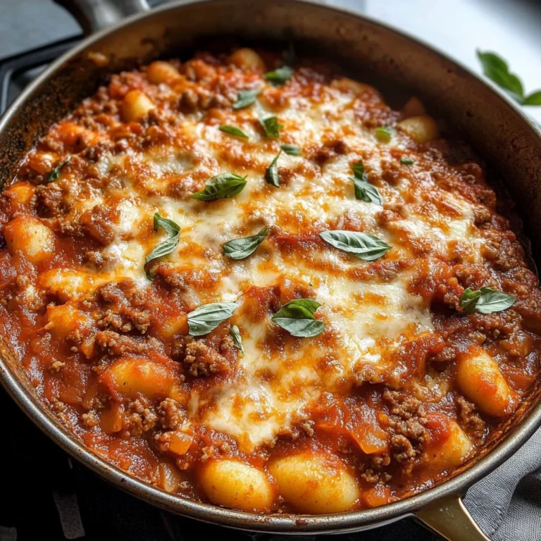 Easy Stovetop Gnocchi Lasagna