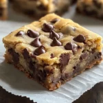 Melt-in-Your-Mouth Chocolate Chip Cookie Bars