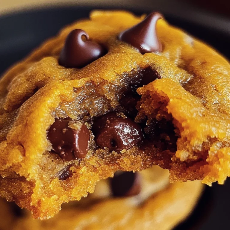 Pumpkin Chocolate Chip Cookies