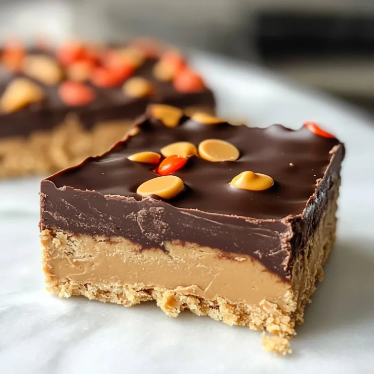 Reese’s Peanut Butter No-Bake Bars Recipe