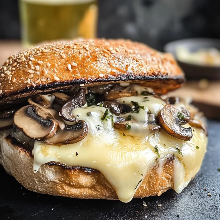 Swiss Mushroom Melt