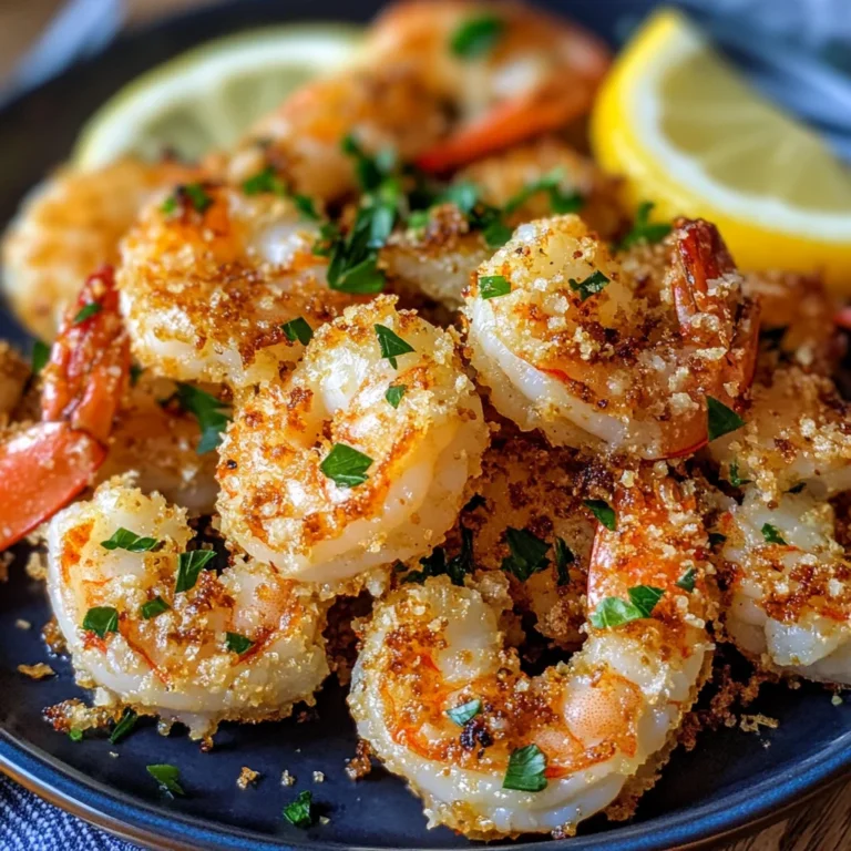 Air Fryer Garlic Parmesan Shrimp