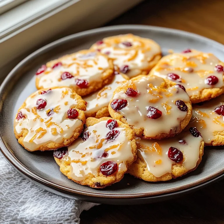 Best Christmas Cranberry Orange Cookies Recipe