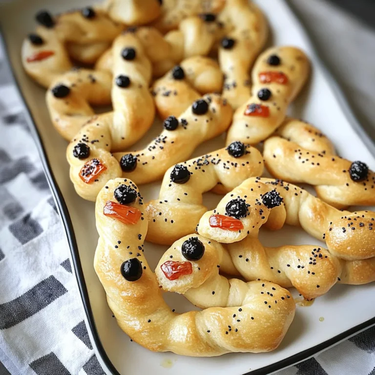 Breadstick Snakes