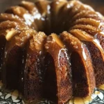 Brown Sugar Glazed Apple Bundt Cake