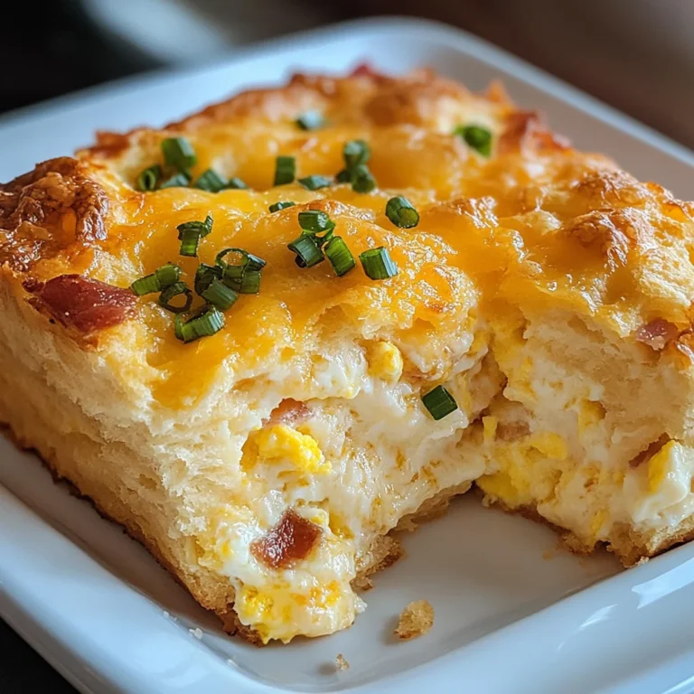 Cheddar Bay Biscuit Egg Breakfast Casserole