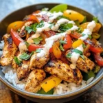 Chicken Fajita Rice Bowls