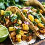 Chipotle Pineapple Chicken Tacos Recipe
