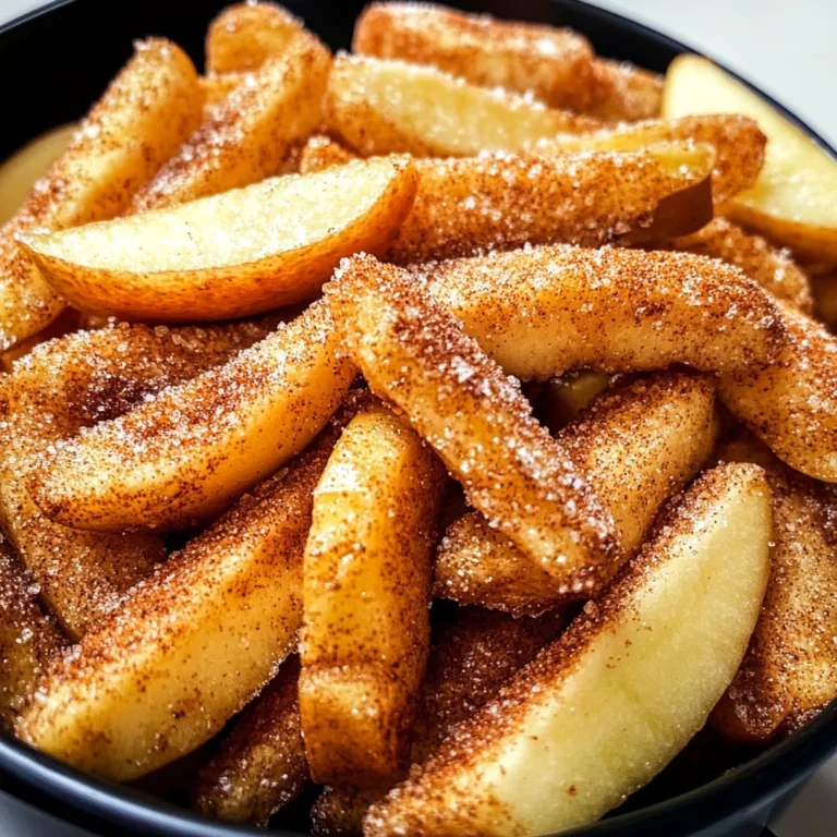 Crispy Air Fryer Apple Fries