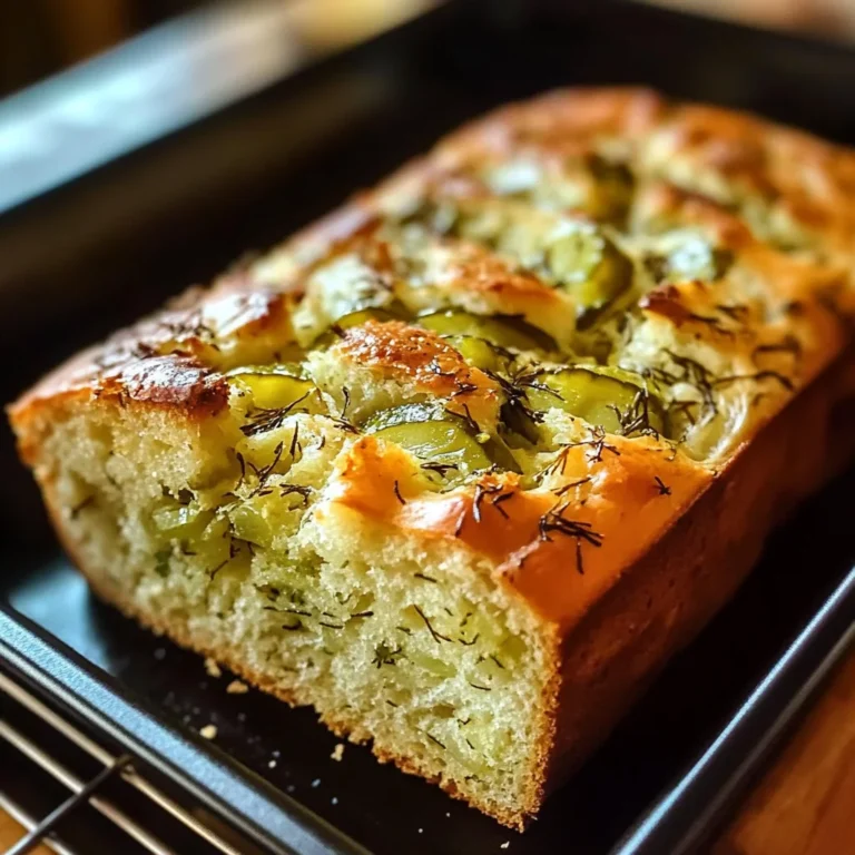 Dill Pickle Bread Recipe