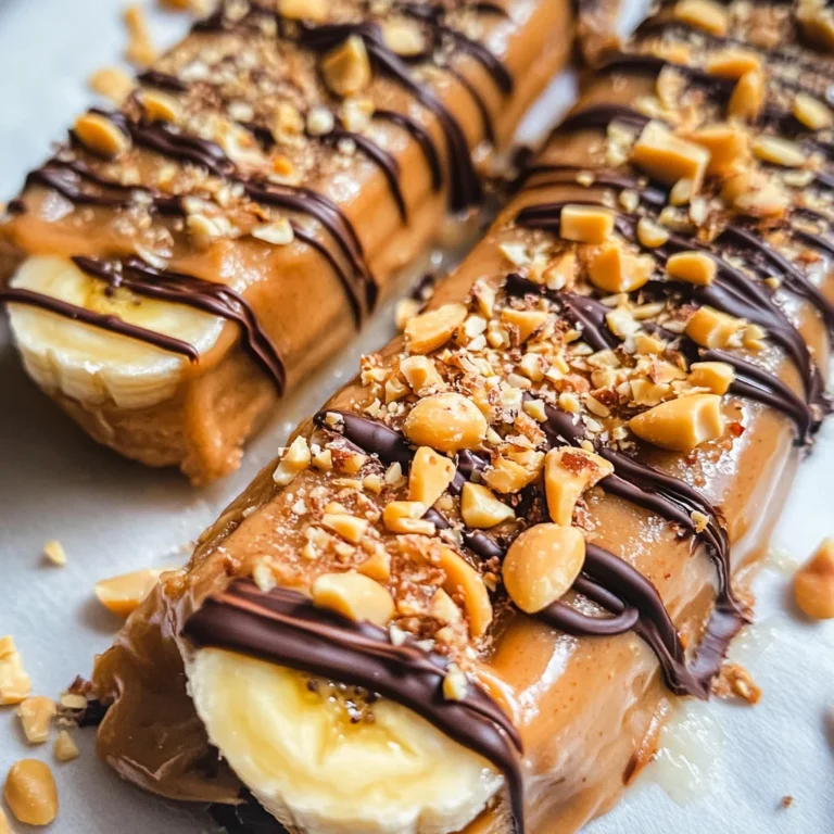 Frozen Banana Snickers