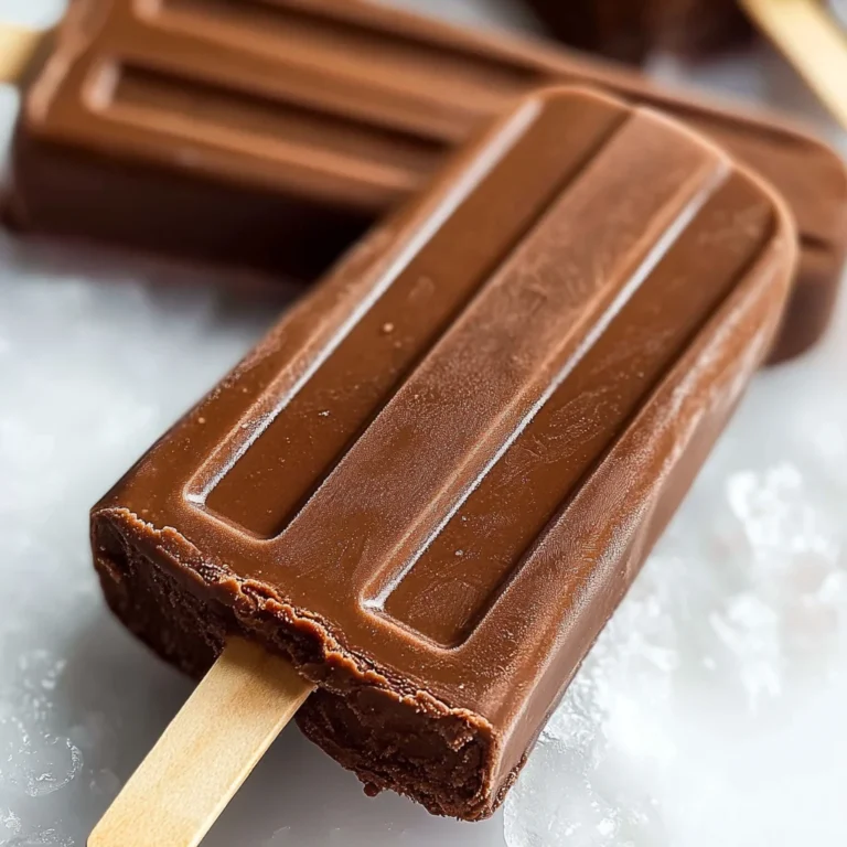 Fudge Popsicles