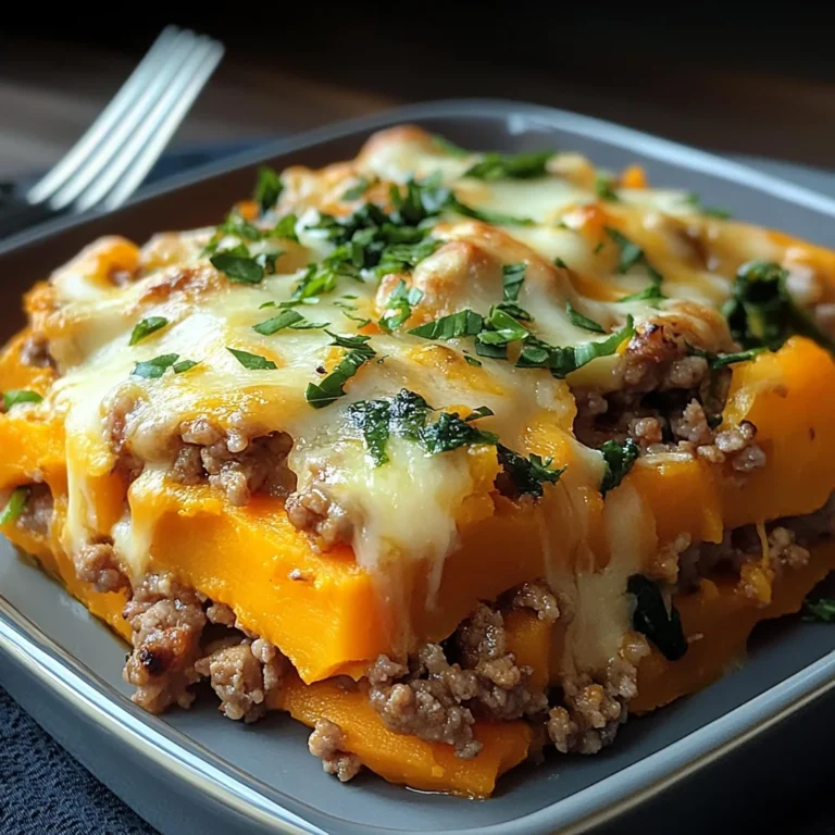 Ground Turkey Sweet Potato Casserole
