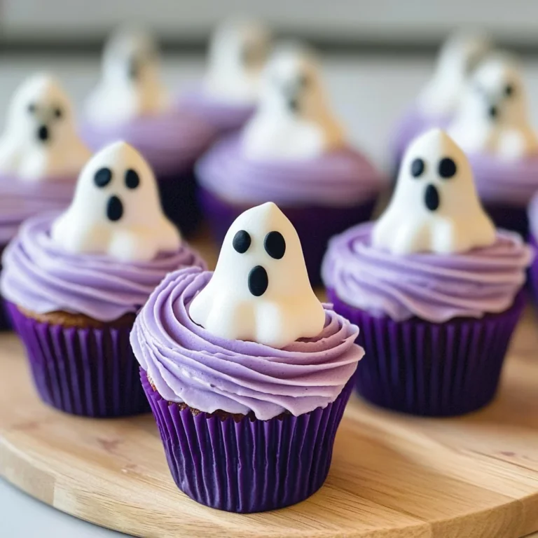 Halloween Ghost Cupcakes