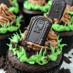 Halloween Graveyard Cupcakes