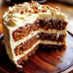 Honeybun Carrot Cake with Cheesecake Filling