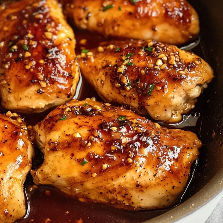 Hot Honey Baked Chicken Breasts 