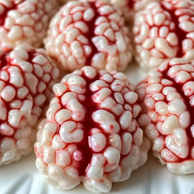 Marshmallow Rice Bubbles Halloween Brains