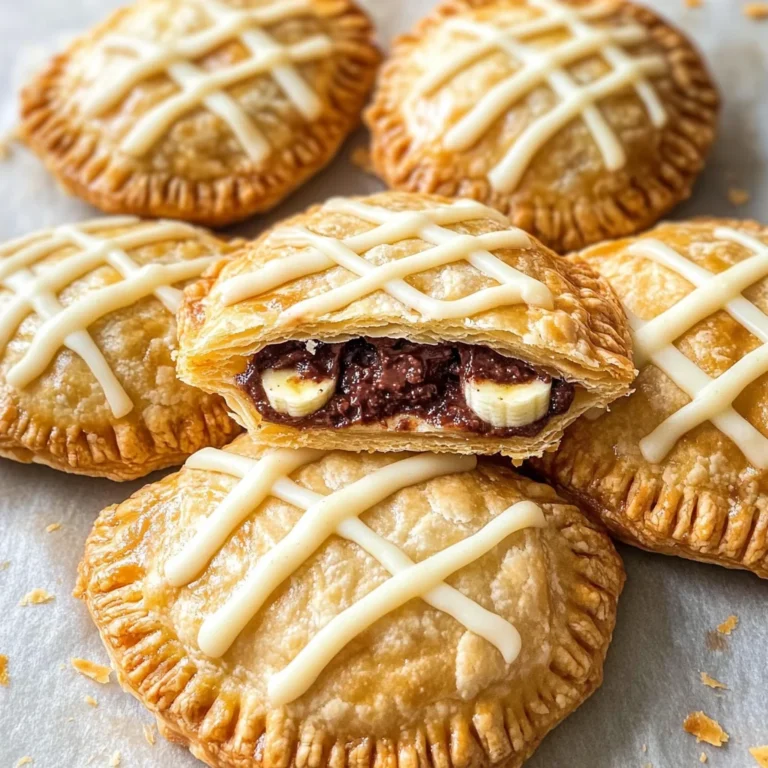 Nutella Mummy Hand Pies