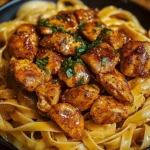 Spicy Cajun Honey Butter Chicken & Pasta