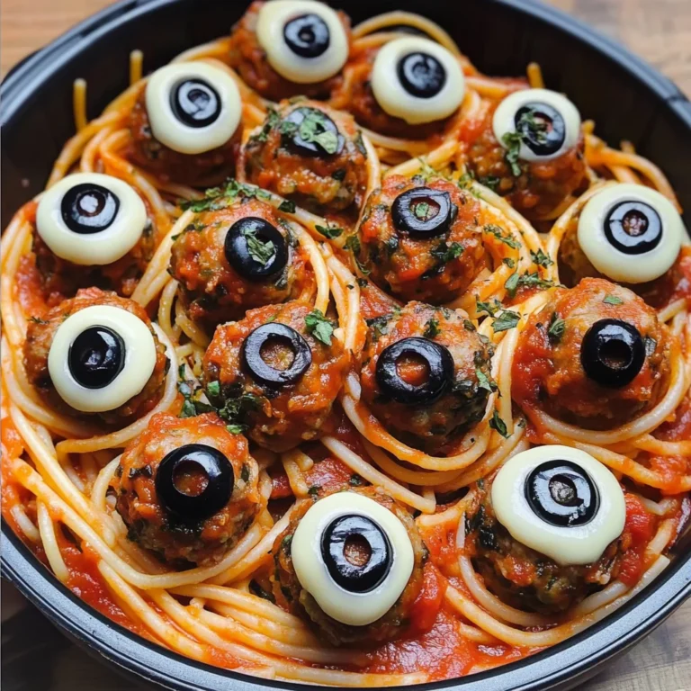 Spooky Spaghetti & Eyeballs