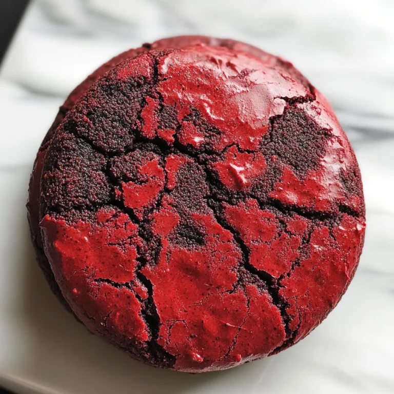 Stranger Things Red Velvet Cookies