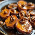 Walnut Maple Roasted Sweet Potatoes