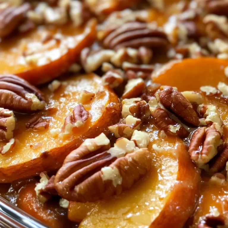 Honey Glazed Sweet Potato & Apple Casserole