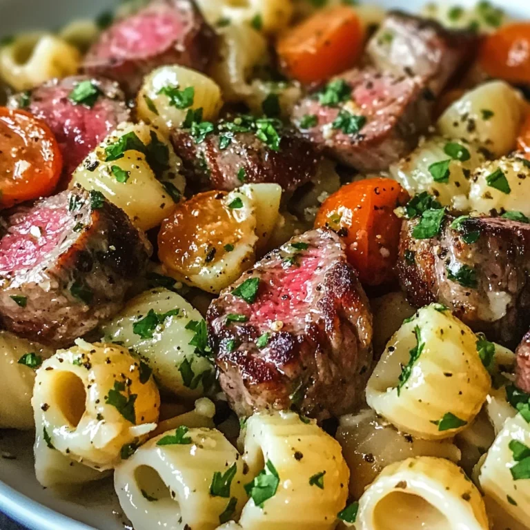 How to Make Juicy Steak Bites with Garlic Butter & Parmesan