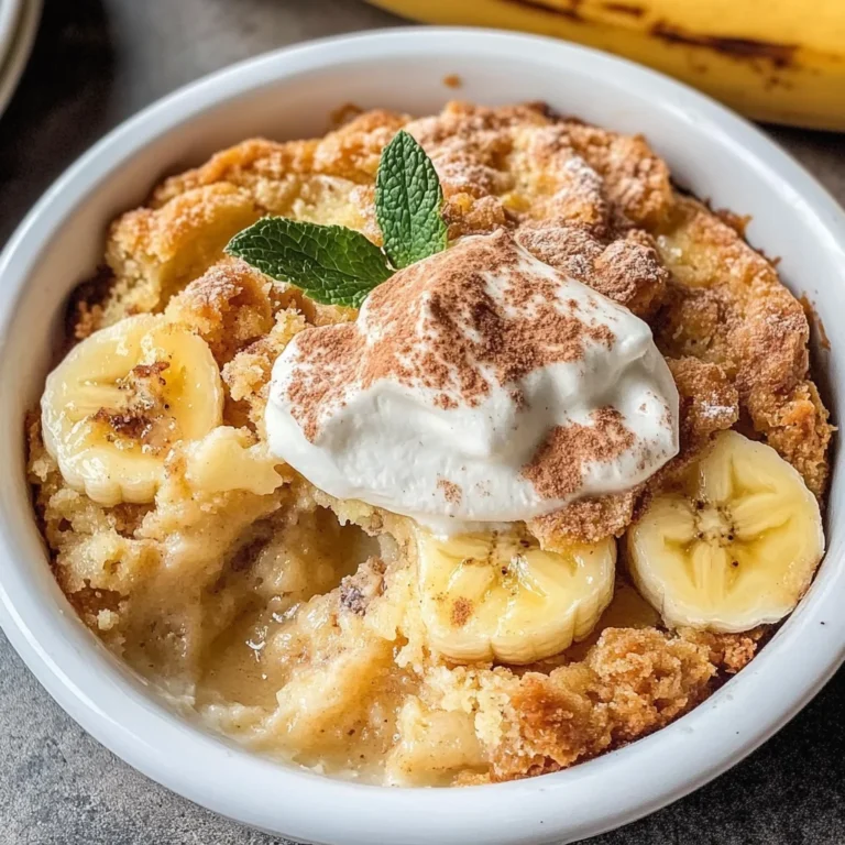 Irresistible Southern Banana Cobbler Recipe Sweet Delight