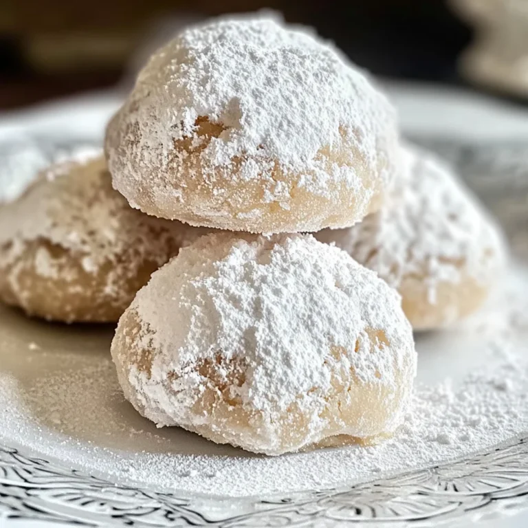 Italian Butterball Cookies