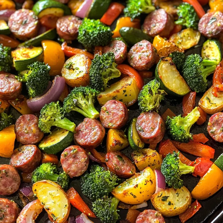 Sheet Pan Sausage & Veggies: An Incredible Ultimate Recipe
